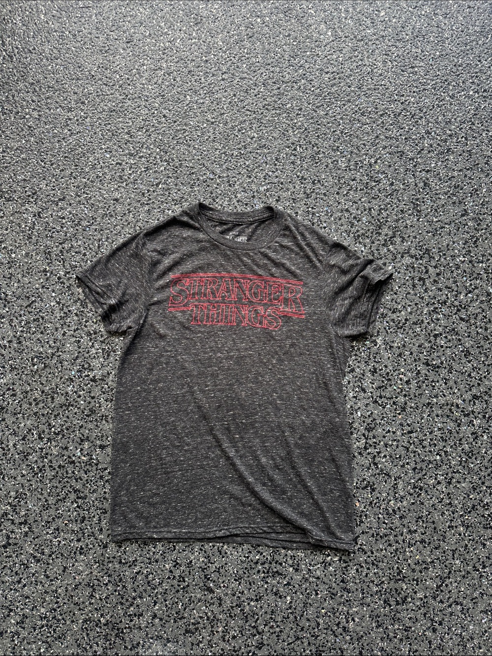 Stranger Things Women’s Charcoal Graphic Tee